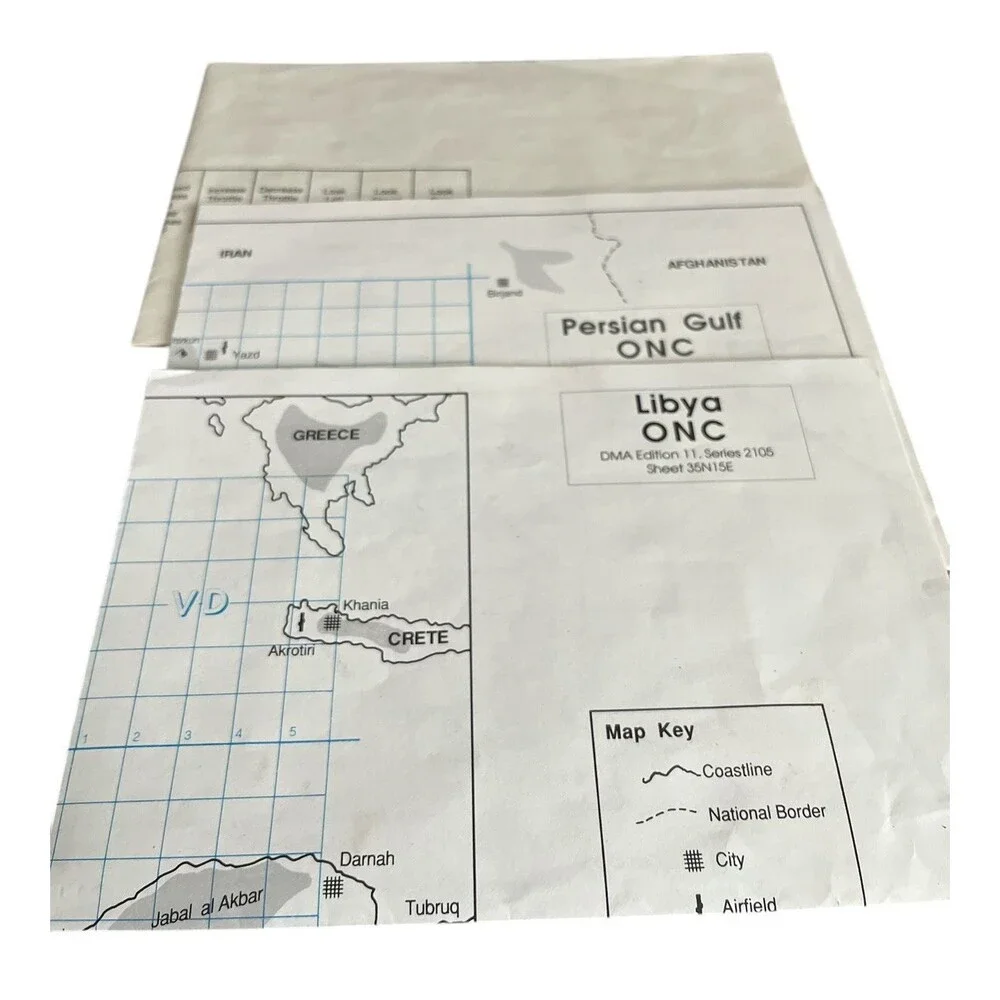 Microprose Project Stealth Fighter for Commodore 64 Manual Maps Original Box